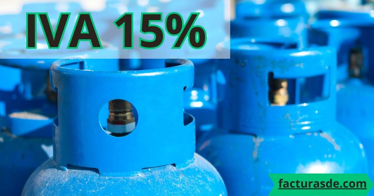 Incremento del IVA al 15% en los Combustibles y el Gas - Facturas